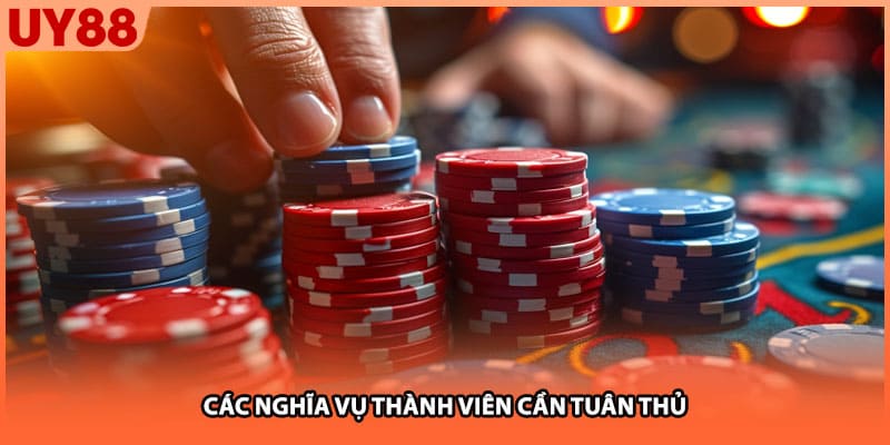 Các nghĩa vụ thành viên cần tuân thủ